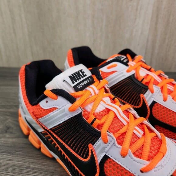 Nike Zoom Vomero 5 Size 9 Mens Total Orange Black White Casual Shoes Sneakers main image 8